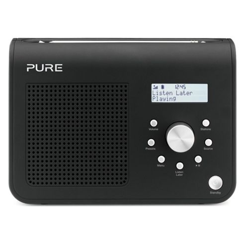 Image of Pure One Classic Sii Dab/fm Radio Black