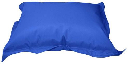 Image of Valufurniture Classic Slab Dark Blue Bean Bag