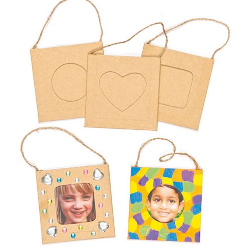 Image of Mini Hanging Craft Photo Frames (pack Of 12)