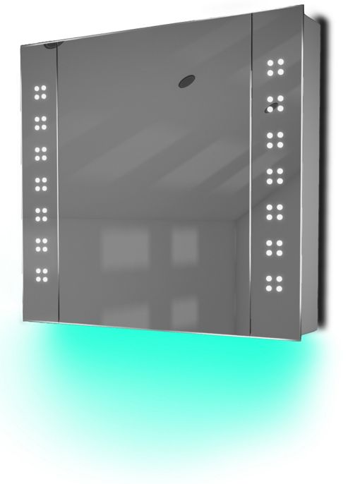 Image of Ambient Audio Bathroom Cabinet With Bluetooth, Shaver Socket & Sensor K19taud