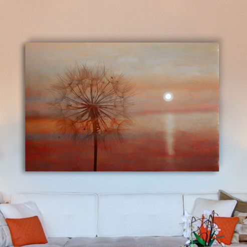 Image of Parvez Taj Dandy Sunset Canvas Wall Art - 30 Cm H X 45 Cm W X 5 Cm D