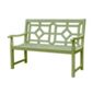 Woburn bench - lichen green
