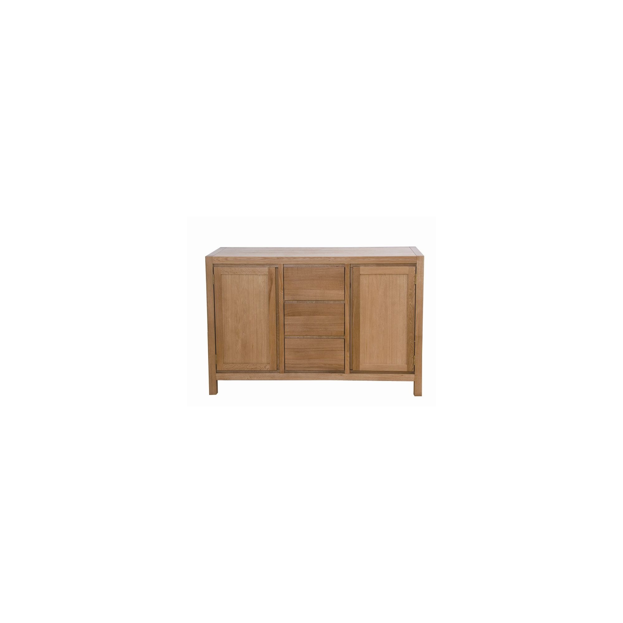 G&P Furniture Large Oak Sideboard at Tesco Direct