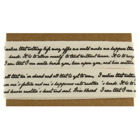 Image of Ribbon Matchbook - Script