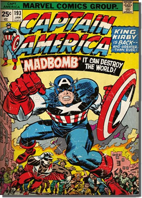 Image of Captain America Canvas