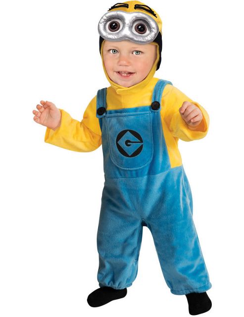 Image of Child Toddler Minion Dave Costume Toddler
