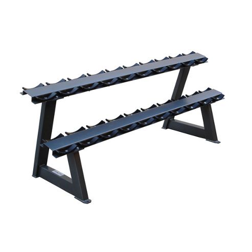 Image of Bodymax 2 Tier Dumbbell Rack With Saddles - Cf495-10