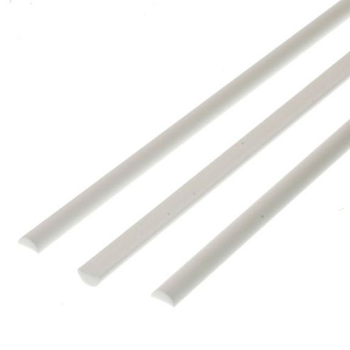 Image of Evergreen Styrene Half Round 3.2mm Dia (0.125")