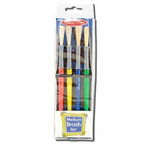 Image of Melissa And Doug Medium Paint Brush Set