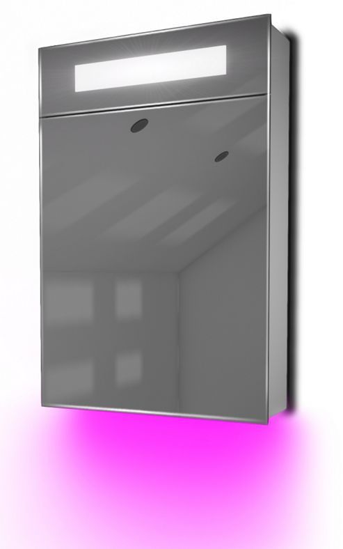Image of Ambient Demist Bathroom Cabinet With Sensor & Internal Shaver Socket K85p