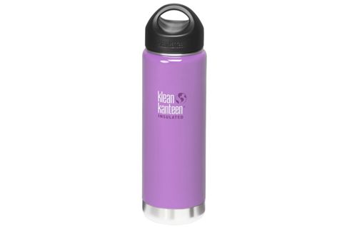 Image of Klean Kanteen 592ml Wide Insulated Drinks Bottle (w Loop Cap) Lavender Tea