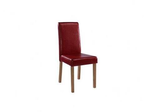 Image of Home Zone Oakridge Dining Chair (set Of 2) - Red