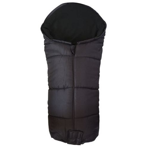 Image of Preciouslittleone Caterpillar Footmuff (black/black)