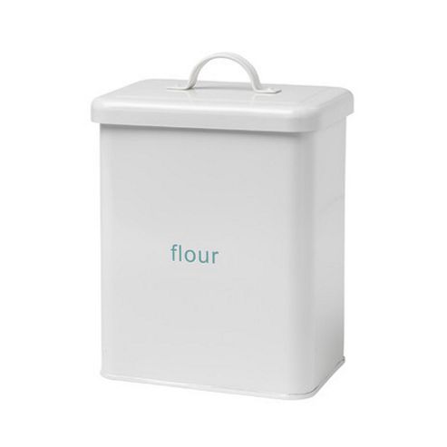 Image of Hahn Simple Storage Flour Canister, White