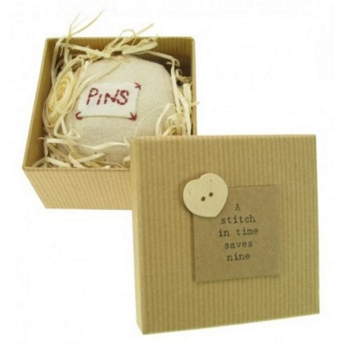 Image of A Stitch In Time Saves Nine Pin Cushion