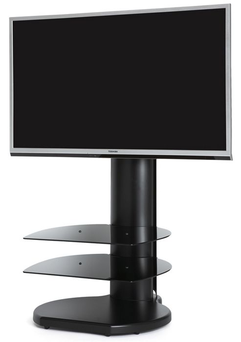 Image of Cantilever Tv Stand - Origin Ii S3a Tv Stand In Black
