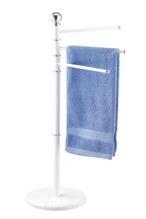 Image of Wenko 48.5cm Towel Stand In Chrome