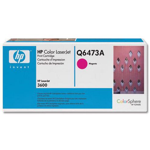 Image of Hp Colour Laserjet Magenta Print Cartridge for Laserjet 3600 Series Printers