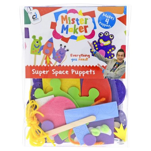 Image of Mister Maker Super Space Puppets A5