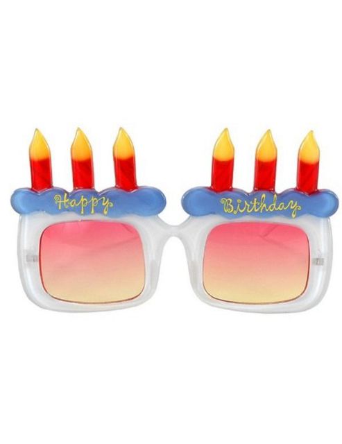 Image of Happy Birthday Candle Glasses