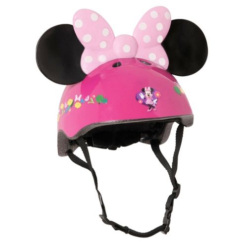 minnie mouse bicycle helmet