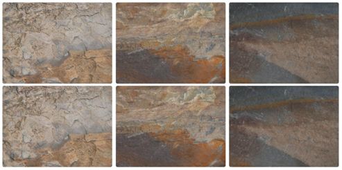 Image of Pimpernel Earth Slate Design Placemats Set Of 6