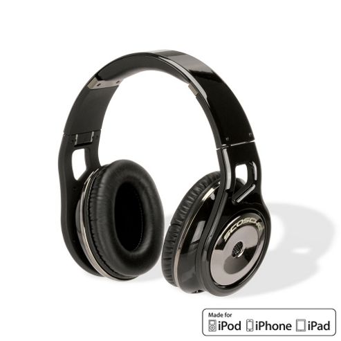 Image of Scosche Rh1056md Reference On Ear Headphones (black) With Inline Microphone