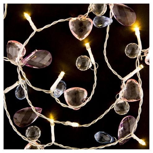 Image of Tesco Pastel Jewel Line Lights