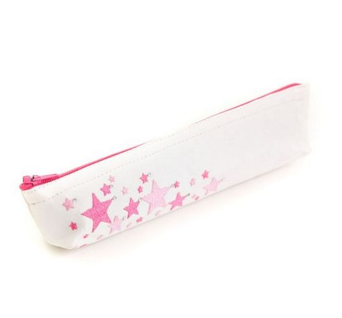 Image of Pink Star Make Up Brush/pencil Case