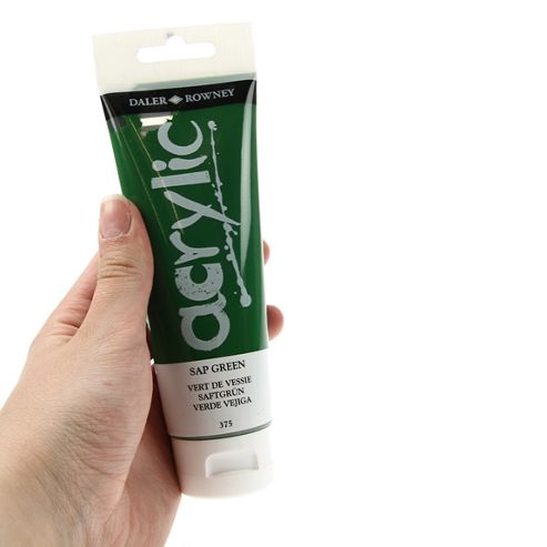 Image of Daler Graduate Acrylic Sap Green 120ml