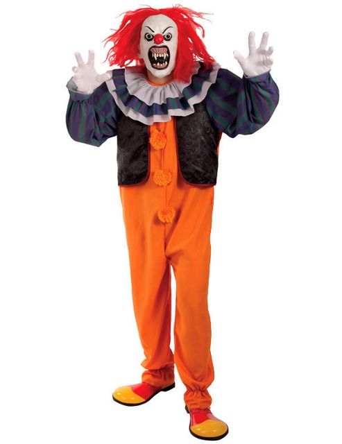 Image of Pennywise Horror Clown Halloween Costume