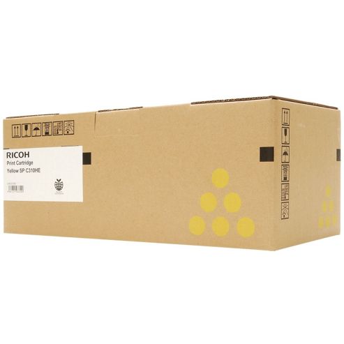 Image of Ricoh Yellow Toner Cartridge High Capacity (yield 6,000 Pages) For Spc312 Colour Laser Printer