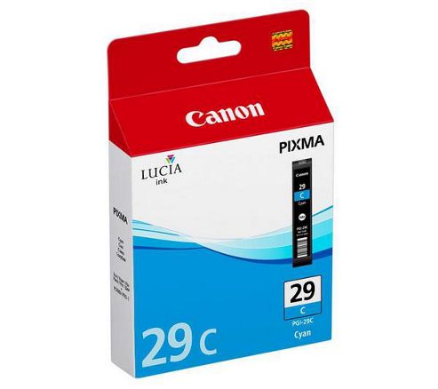 Image of Canon Pgi-29c Ink Cartiridge - Cyan