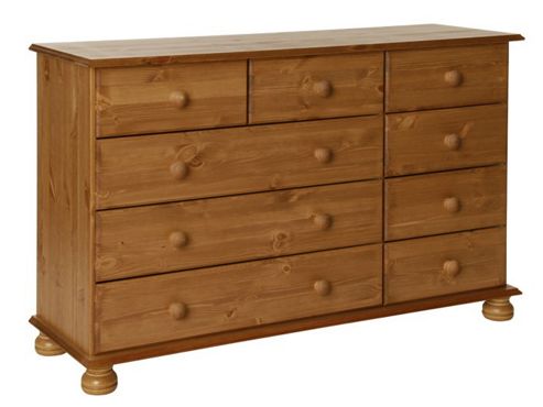 Image of Valufurniture Copenhagen Pine 2 + 3 + 4 Drawer Chest