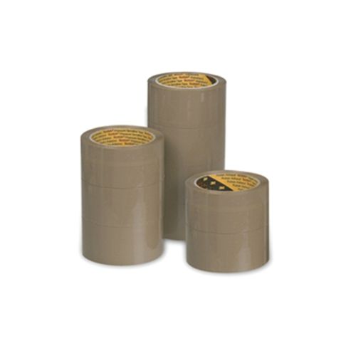 Image of 3m Scotch Packaging Tape Polypropylene 50mm X66 Metres Buff Pack Of 6 C5066sf6