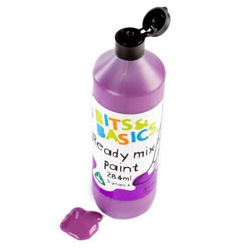 Image of Elc Purple Ready Mix Paint 300ml