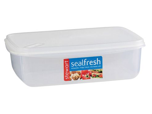 Image of Stewart 1376 Lunch Box Clear 1lt