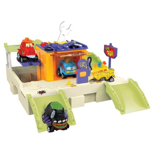 Image of The Trash Pack Trash Wheels Gas N Go Playset
