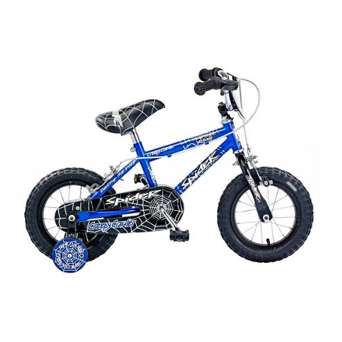 Image of Concept Spider Boys Single Speed 14" Blue/black
