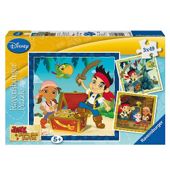 Jake and the Never Land Pirates 3 x 49 Piece Puzzles