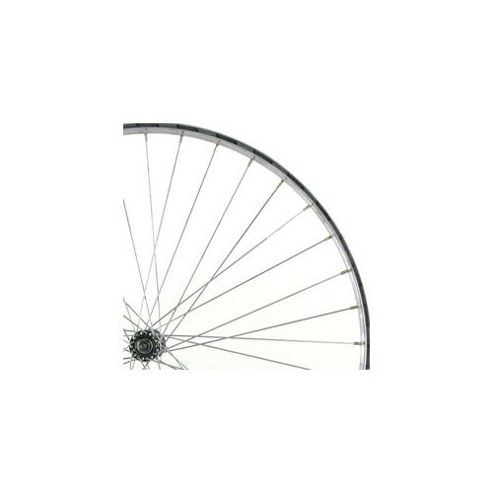 Image of 700c Alloy Front Wheel Narrow Section Quick Release Silver Double Wall