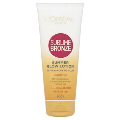 L'oreal Sublime Self-Tan Body Lotion Medium 200Ml