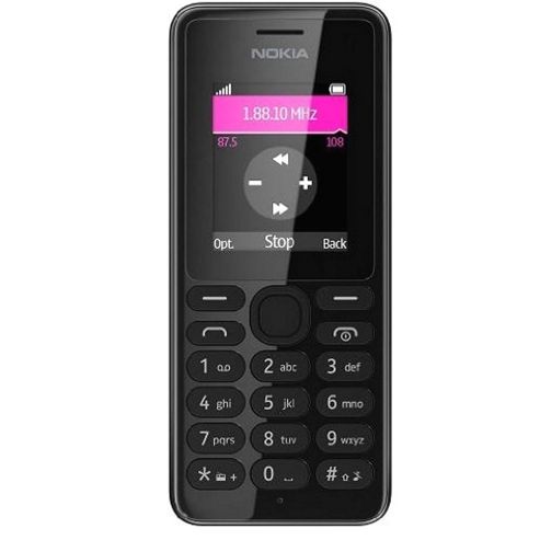 Image of Nokia 108 Mobile Phone (black)