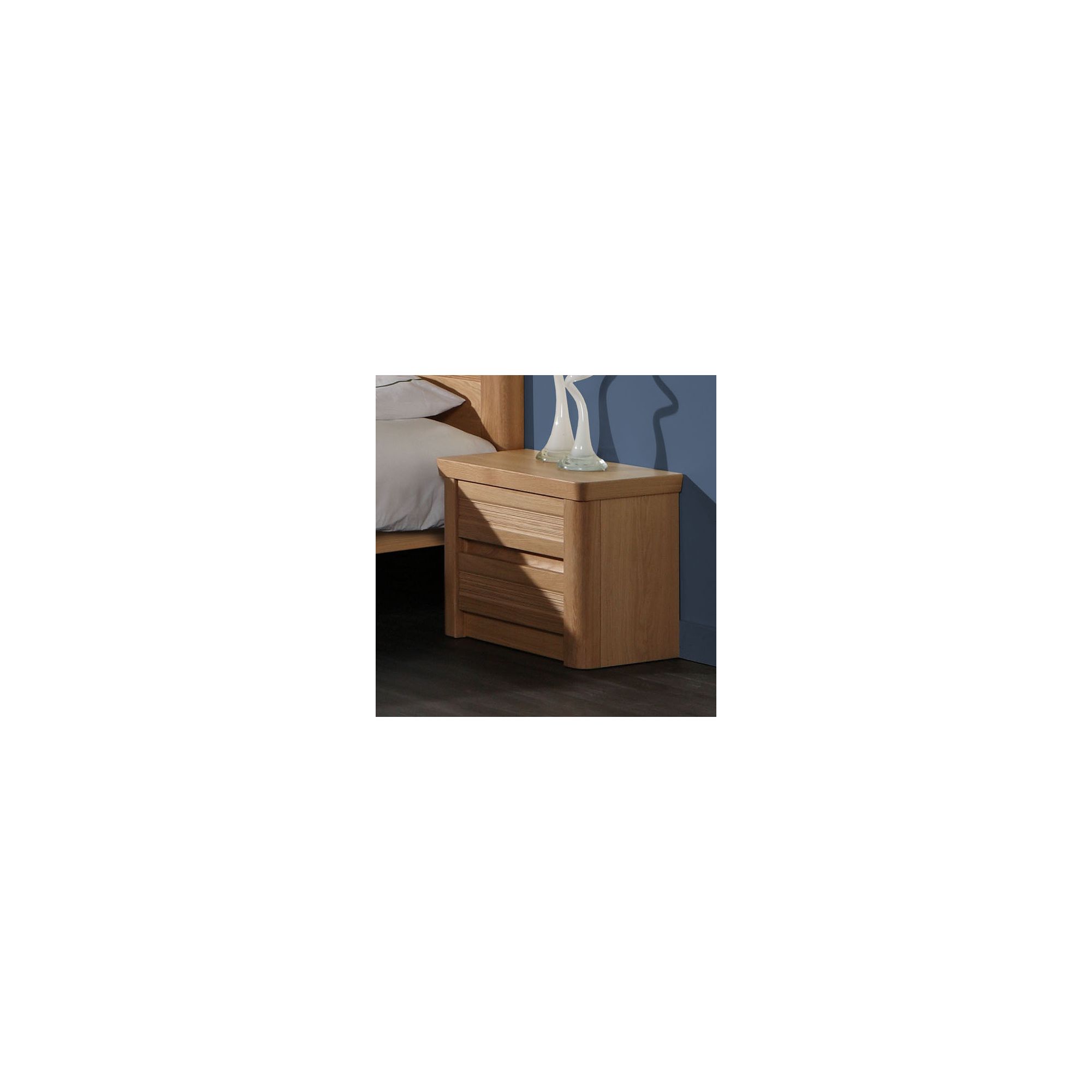 Sleepline Mundo Bedside Table - Mat Lacquered at Tesco Direct