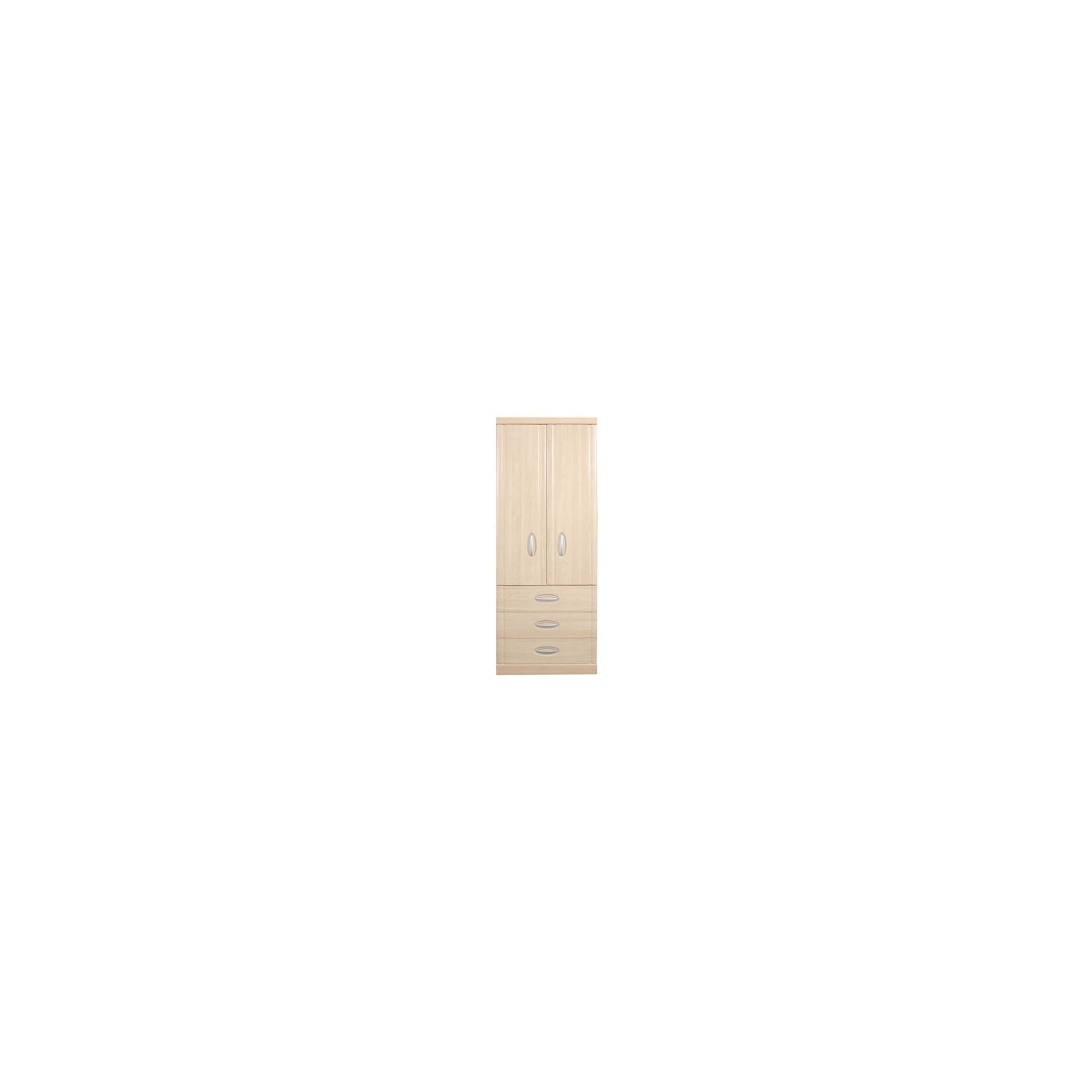 Caxton Strata 3 Drawer Wardrobe in Pearwood at Tesco Direct