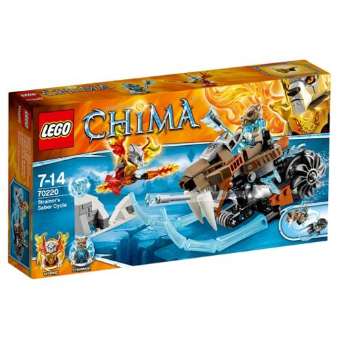 Image of Lego Chima Strainor's Saber Cycle 70220
