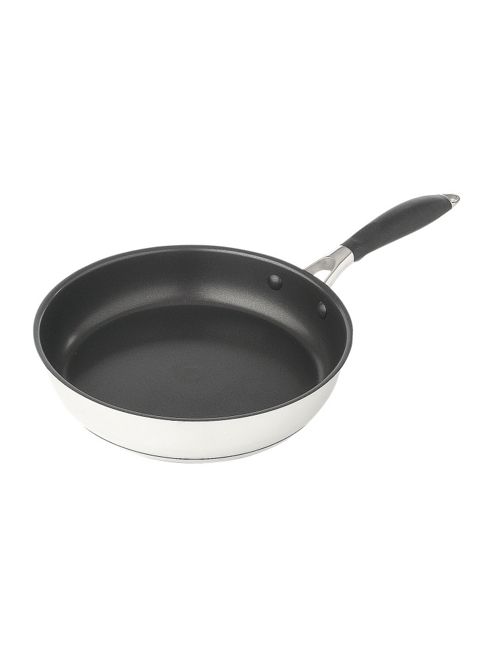 Image of Linea Stainless Steel Cook 24cm Fry Pan In Silver