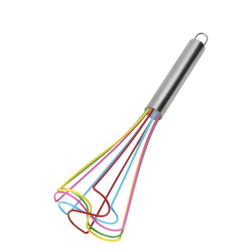 Image of 25cm Multi Coloured Silicone Whisk