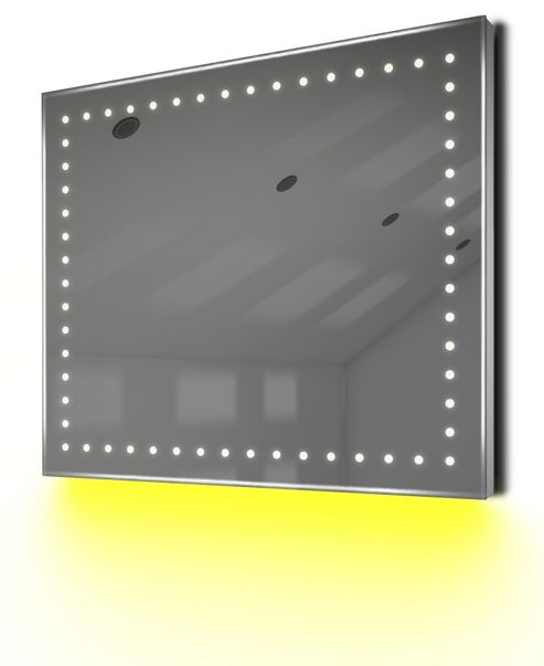 Image of Ambient Ultra-slim Led Bathroom Mirror With Demister Pad & Sensor K67y