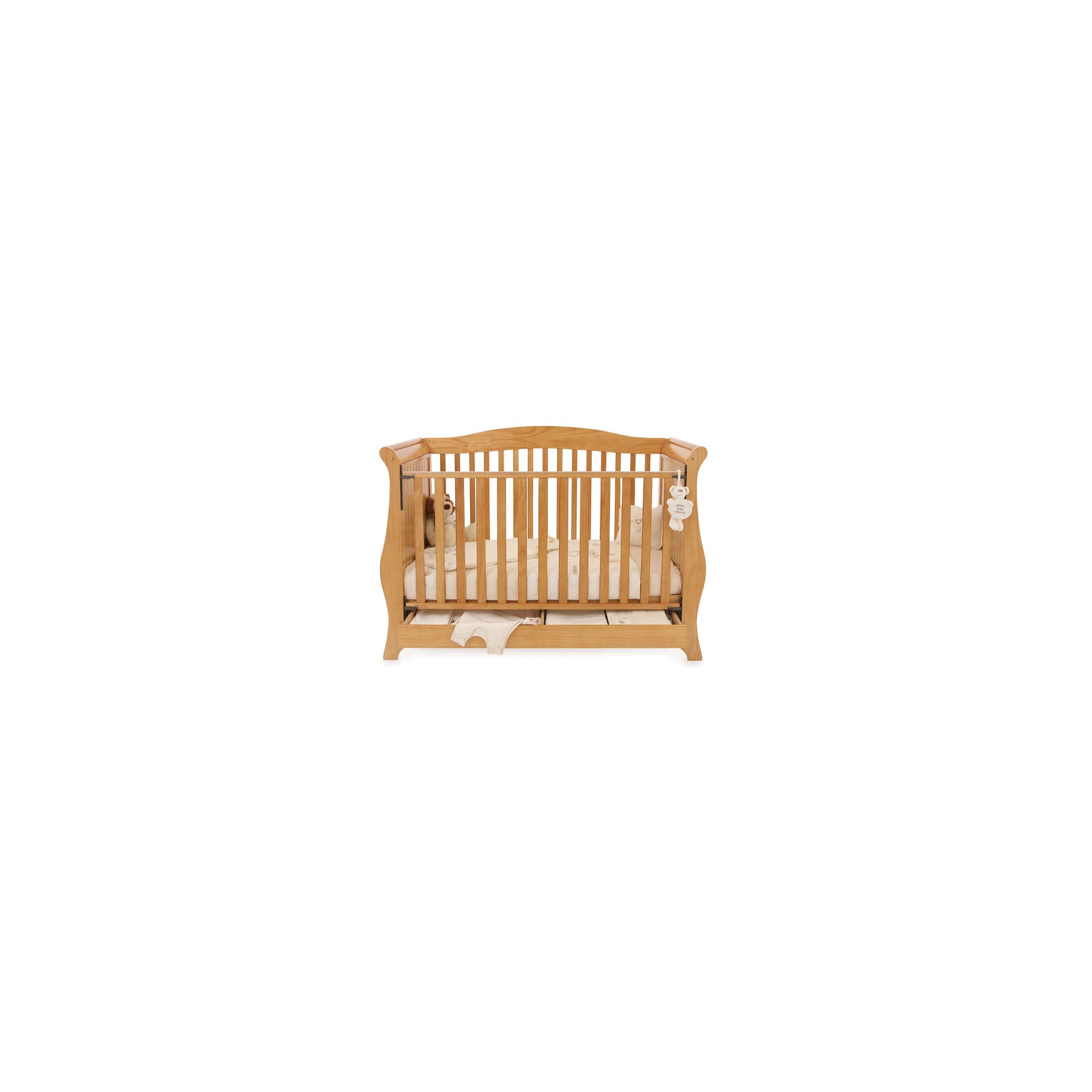 Babystyle Hollie Sleigh Bed in Country Pine at Tesco Direct